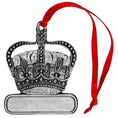 Load image into Gallery viewer, Crown - Ornament - Engravable
