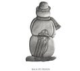 Load image into Gallery viewer, Snowman with Umbrella - Stocking or Basket Holder