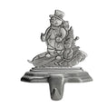 Load image into Gallery viewer, Snowman Skiing - Stocking or Basket Holder