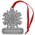Load image into Gallery viewer, Snowflake #02 - Ornament - Engravable