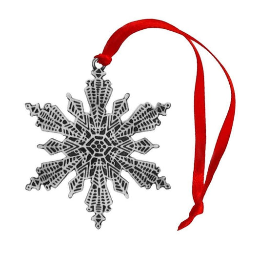 Snowflake #10 - Mini Ornament