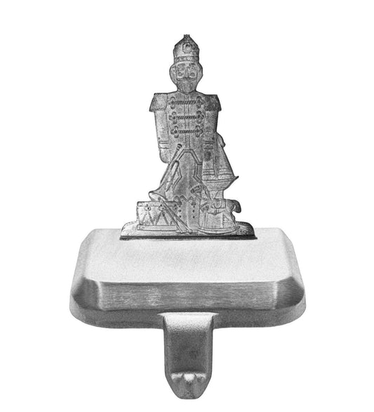 Nutcracker with Presents - Stocking or Basket Holder - Engravable