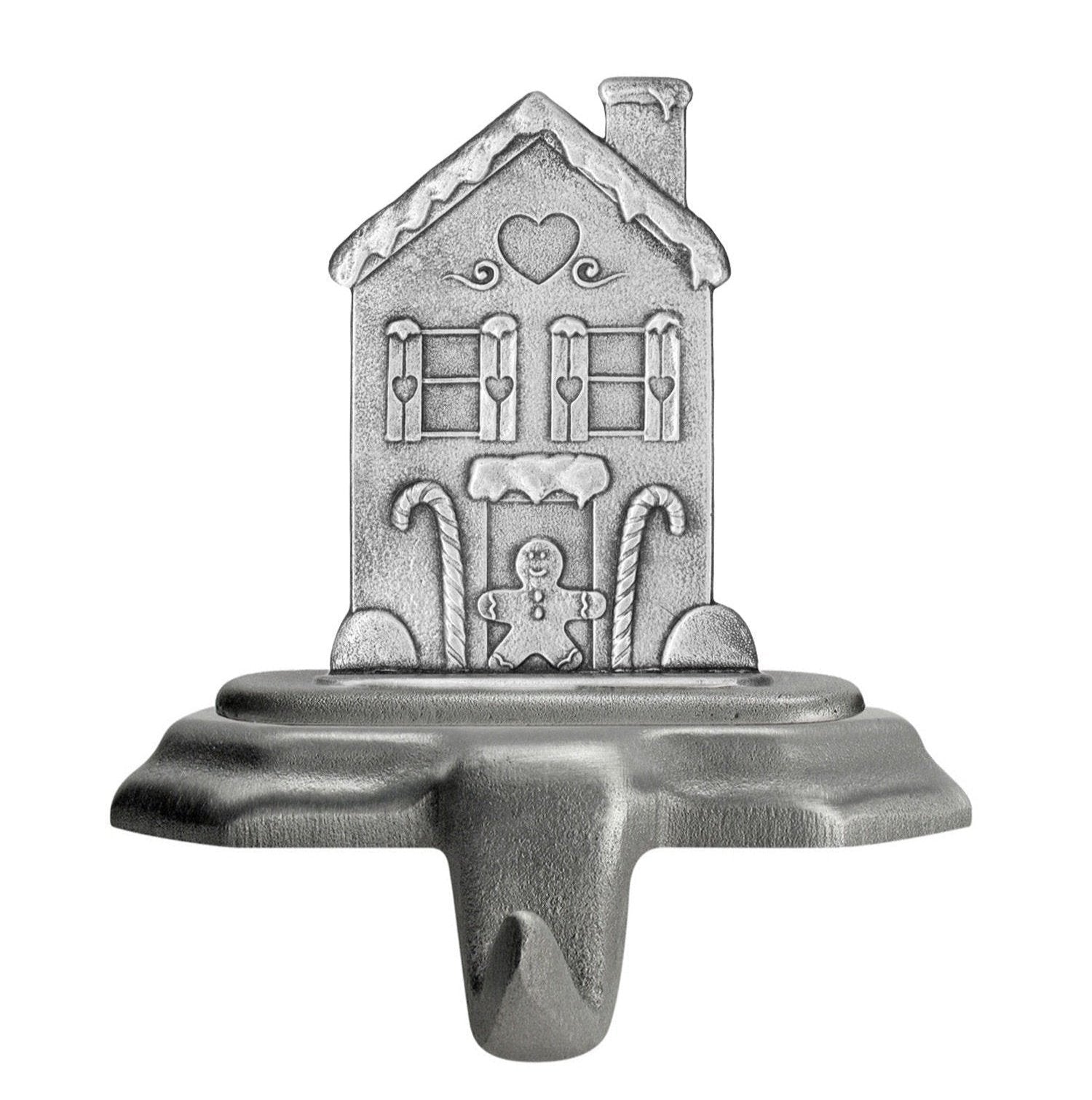 Heart-themed Gingerbread House - Stocking or Basket Holder