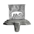 Load image into Gallery viewer, Cat & Dog by Fireplace - Stocking or Basket Holder