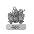 Load image into Gallery viewer, Elf in Coal Car - Ornament - Engravable