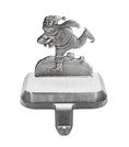 Load image into Gallery viewer, Santa Ice Skating - Stocking or Basket Holder - Engravable