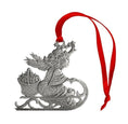 Load image into Gallery viewer, Angel with Stars on Sled - Ornament