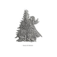 Load image into Gallery viewer, Angel with Christmas Tree - Stocking or Basket Holder - Engravable
