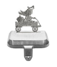 Load image into Gallery viewer, Angel with Stars on Wagon- Stocking or Basket Holder - Engravable