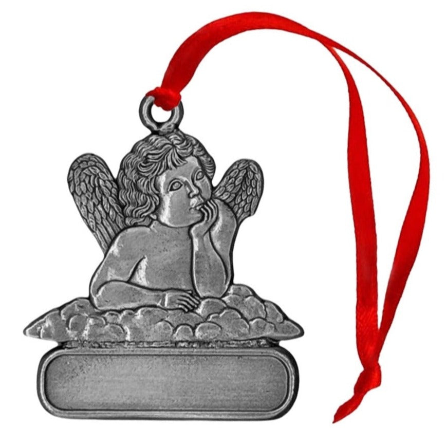 Michelangelo's Angel - Ornament - Engravable