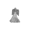 Load image into Gallery viewer, Angel Holding Lamb - Stocking or Basket Holder
