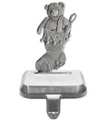 Load image into Gallery viewer, Stocking with Teddy Bear- Stocking or Basket Holder - Engravable