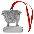 Load image into Gallery viewer, Sheep with Quilt - Ornament - Engravable
