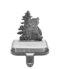 Load image into Gallery viewer, Teddy Bear with Tree- Stocking or Basket Holder - Engravable
