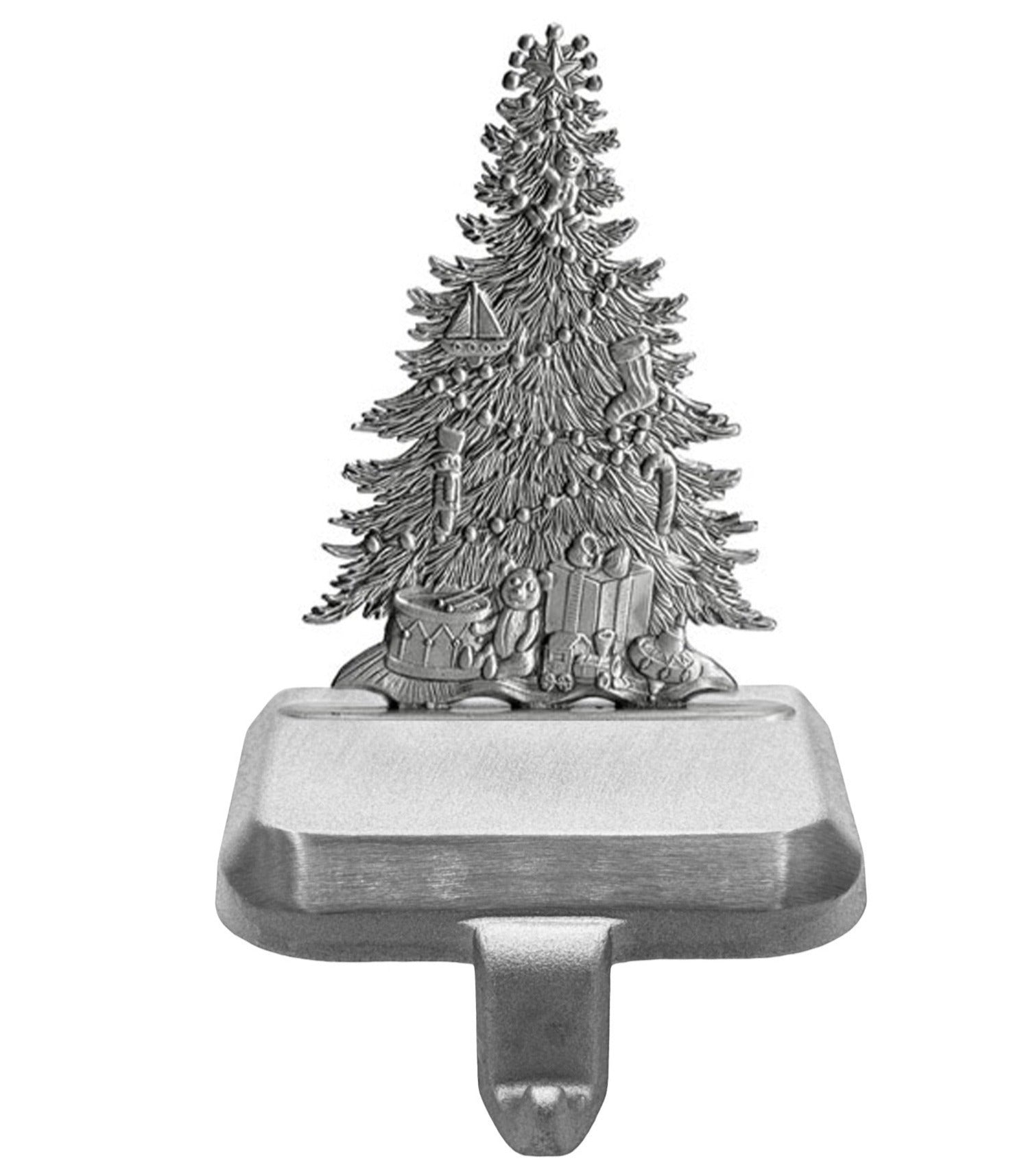 Christmas Tree - Stocking or Basket Holder - Engravable