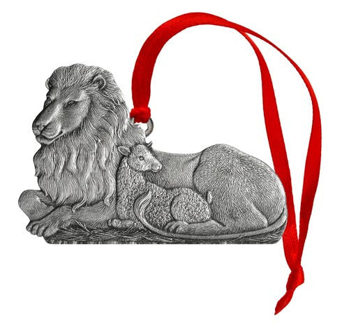 Lion & Lamb - Ornament