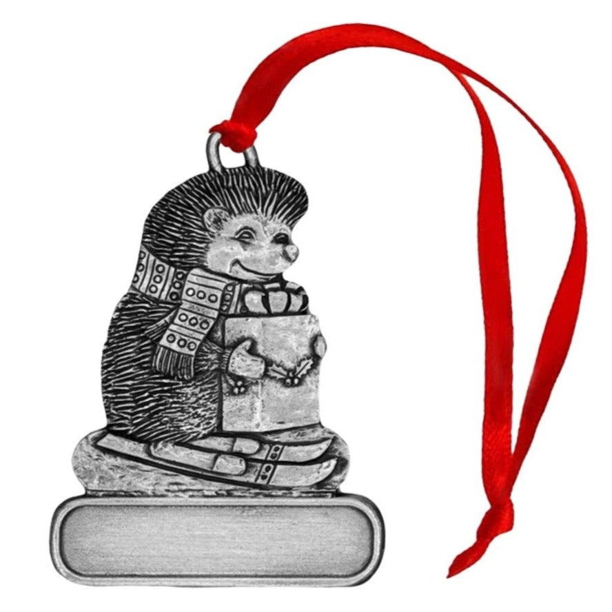 Hedgehog - Ornament - Engravable