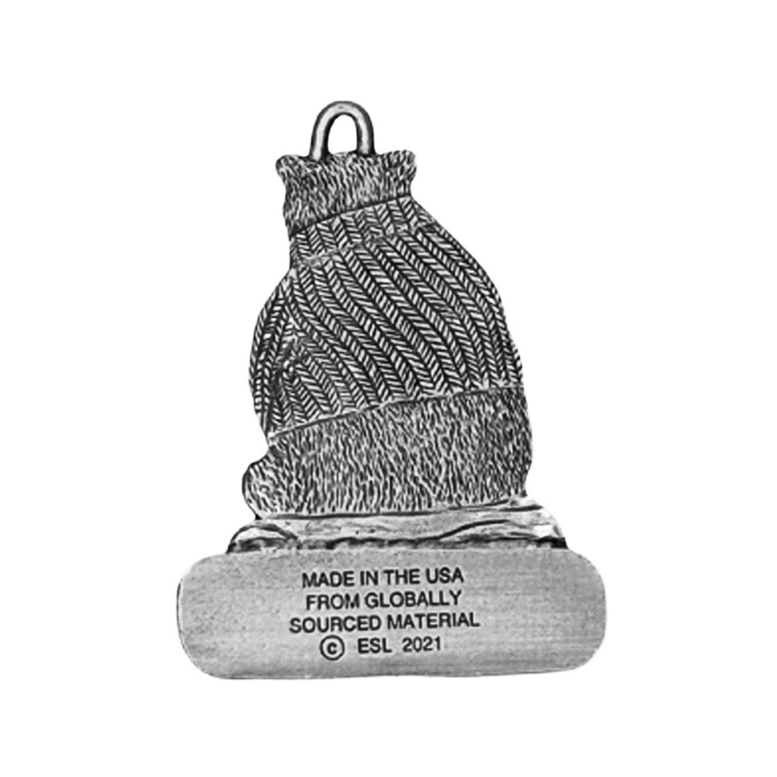 Polar Bear with Sweater - Ornament - Engravable