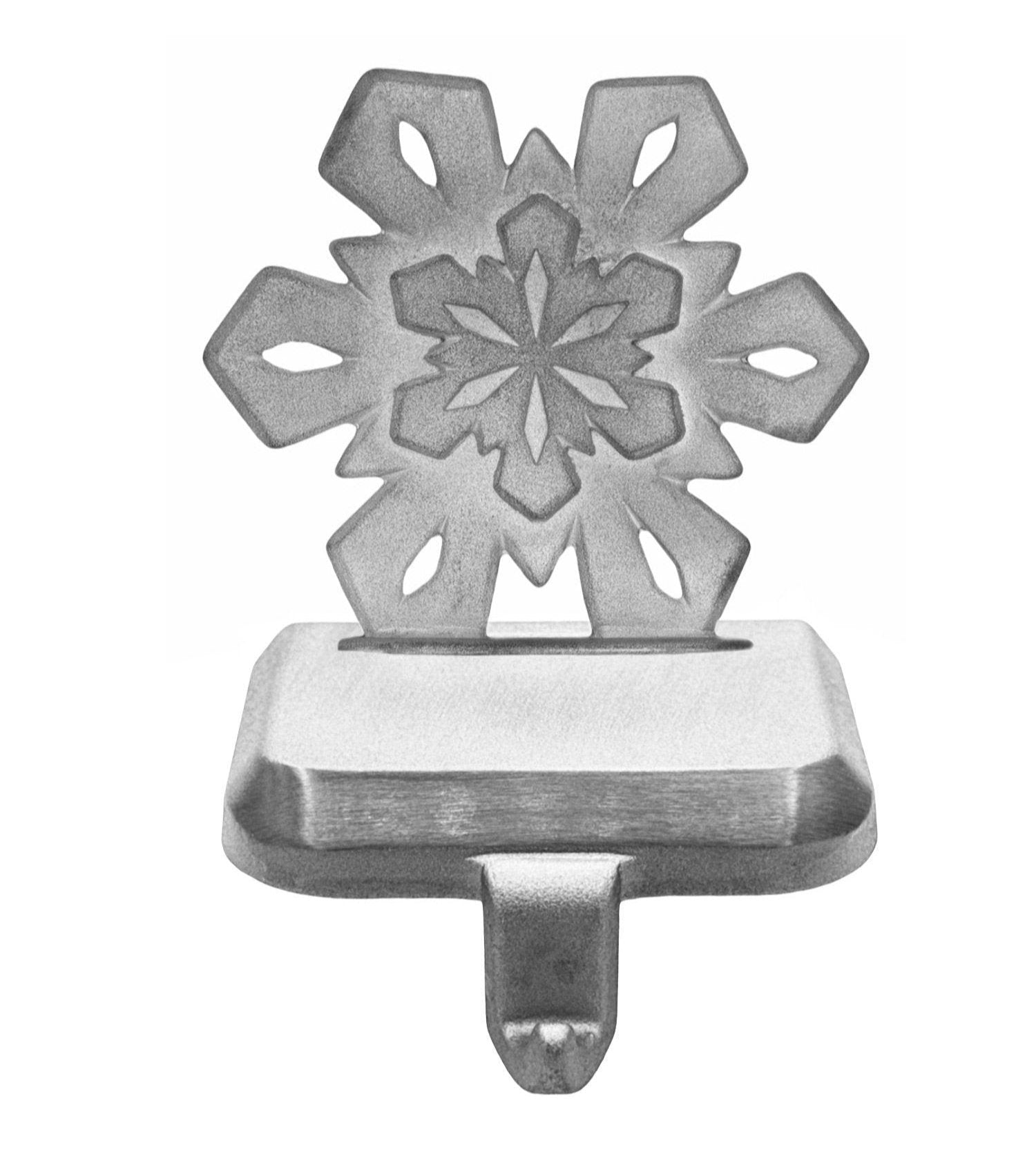 Snowflake #13 - Stocking or Basket Holder - Engravable