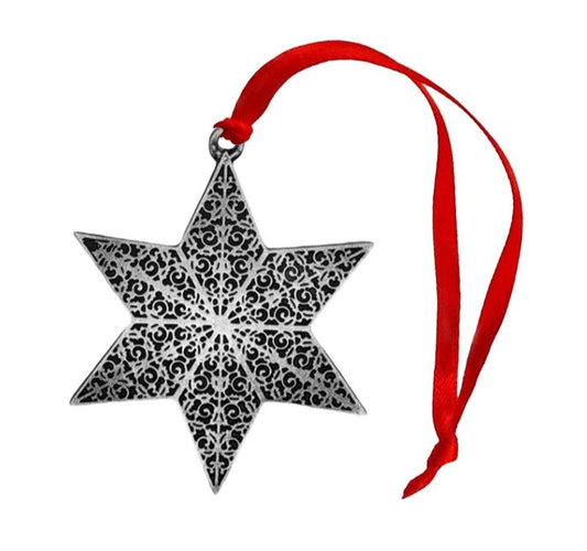 Lace Star - Mini Ornament