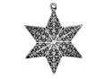 Load image into Gallery viewer, Lace Star - Ornament
