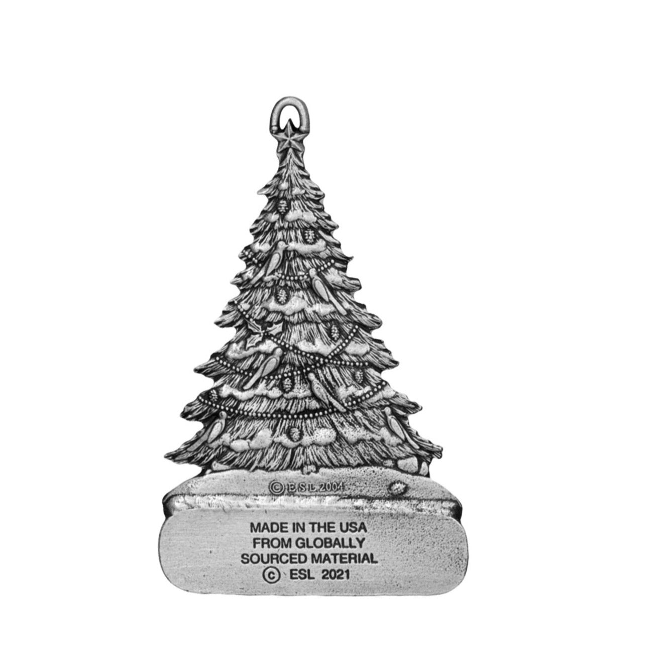 Christmas Tree - Outdoor Animals - Ornament - Engravable