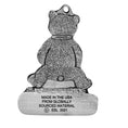 Load image into Gallery viewer, Teddy Bear with Present - Ornament - Engravable
