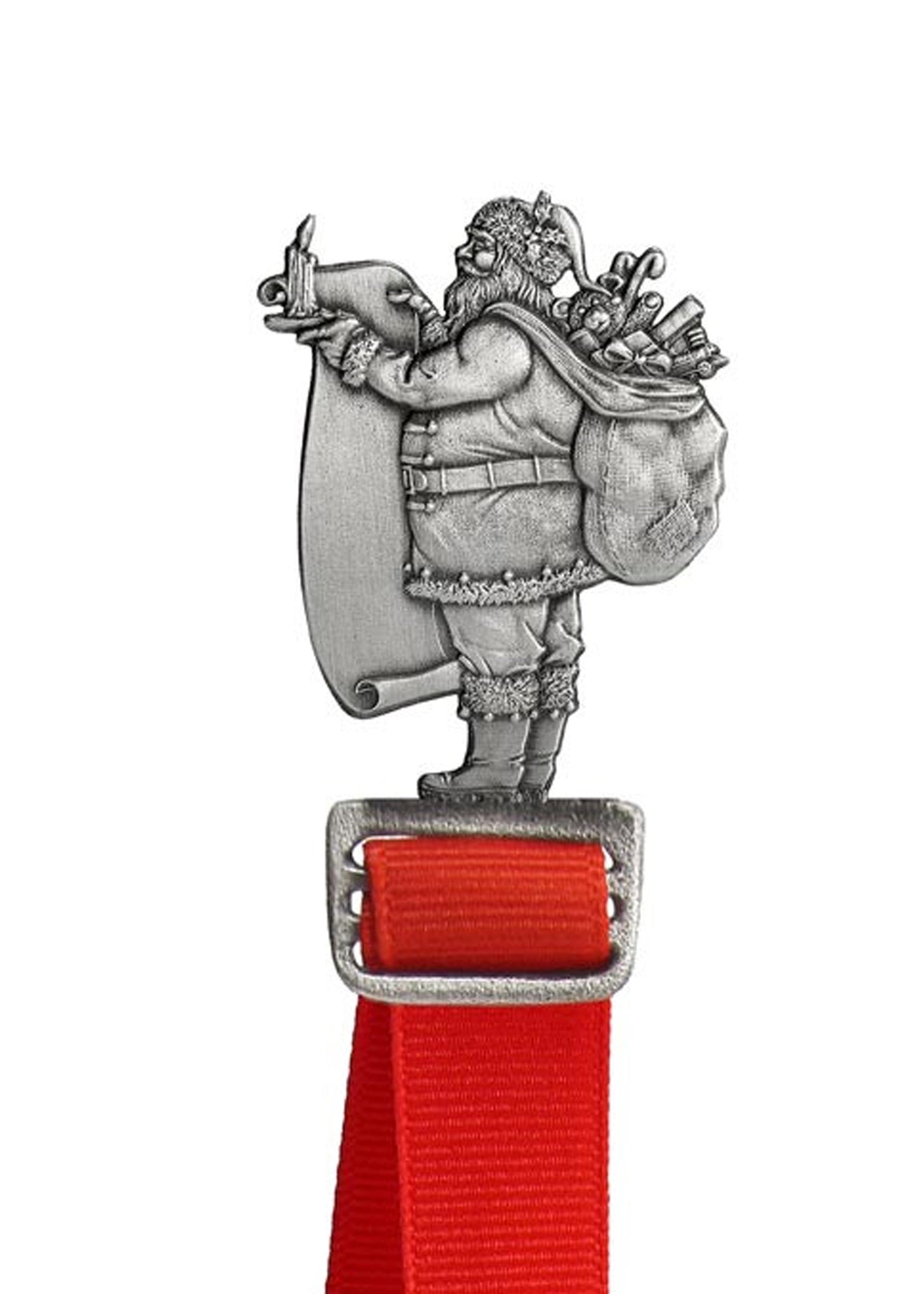 Santa with List - Bookmark