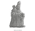 Load image into Gallery viewer, Saint Nicholas - Stocking or Basket Holder - Engravable
