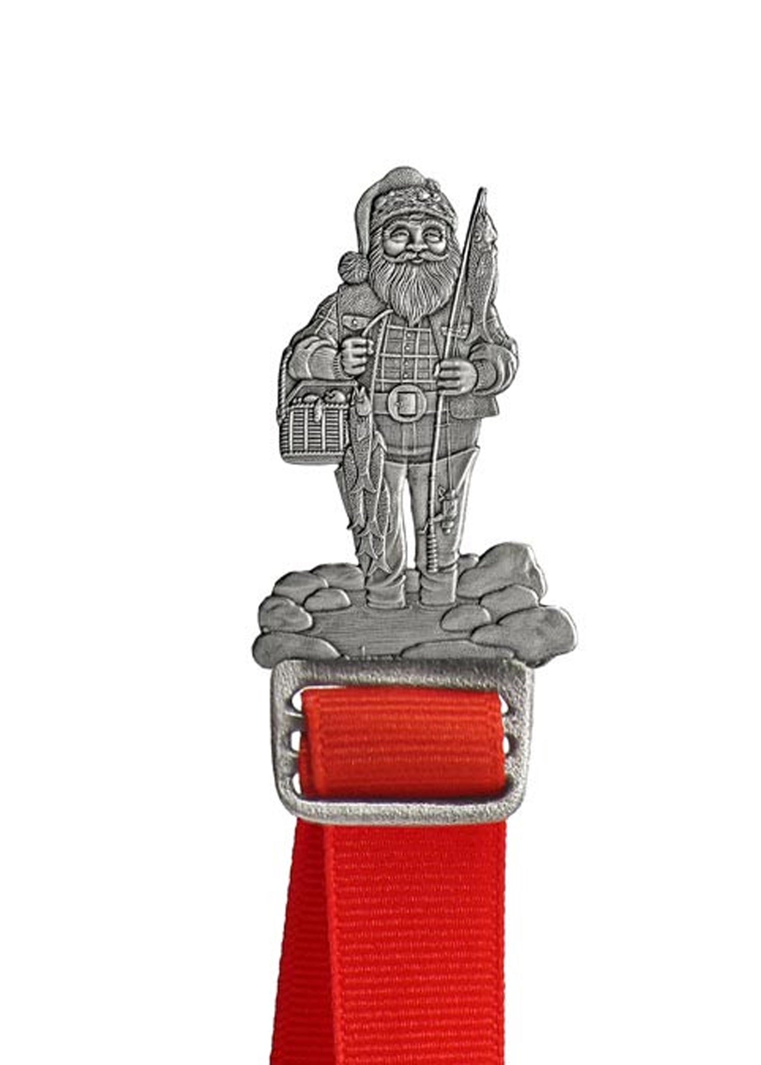 Santa Fishing - Bookmark