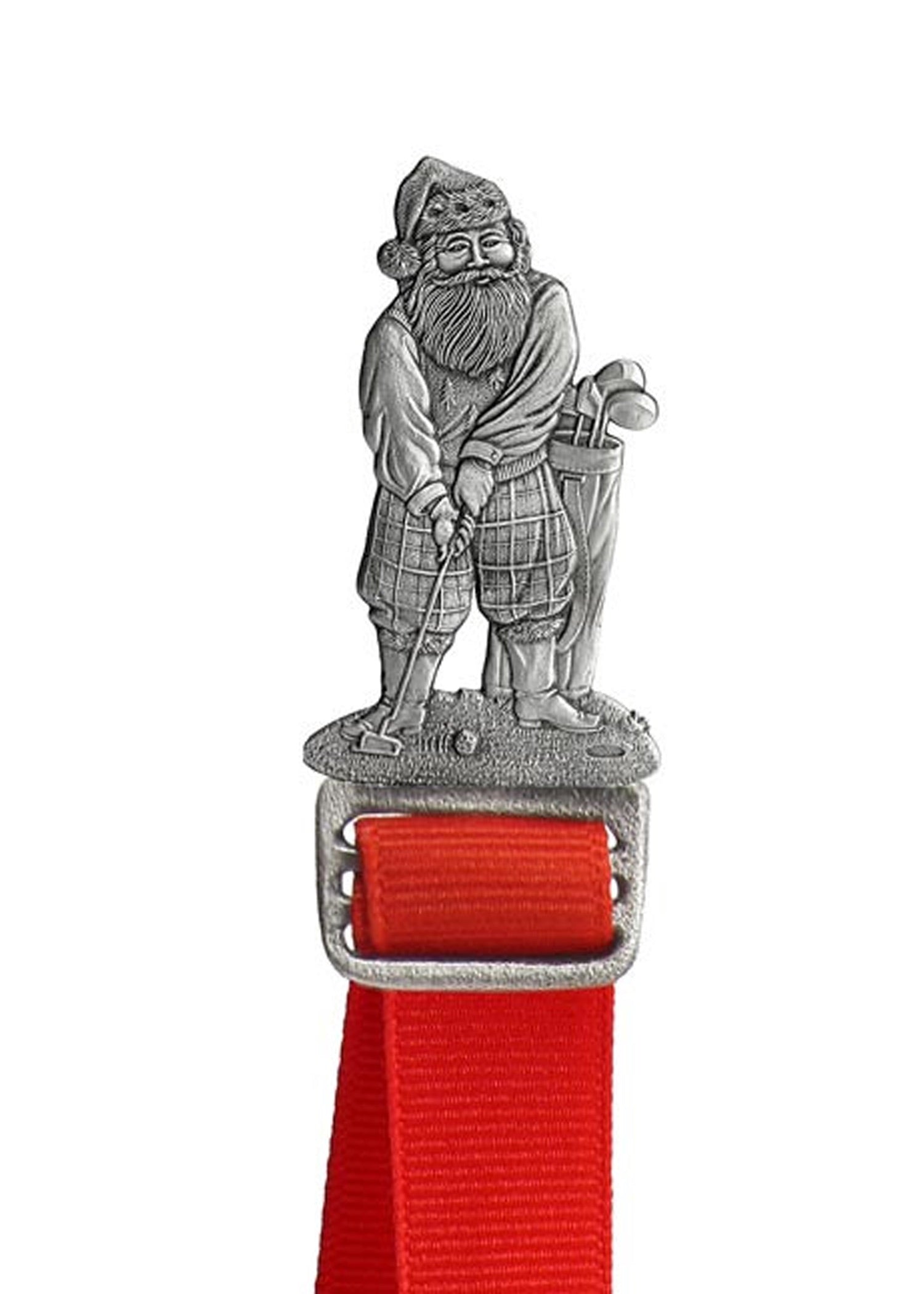 Santa Golfing - Bookmark