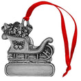 Load image into Gallery viewer, Sleigh with Toys- Ornament - Engravable
