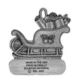 Load image into Gallery viewer, Sleigh with Toys- Ornament - Engravable
