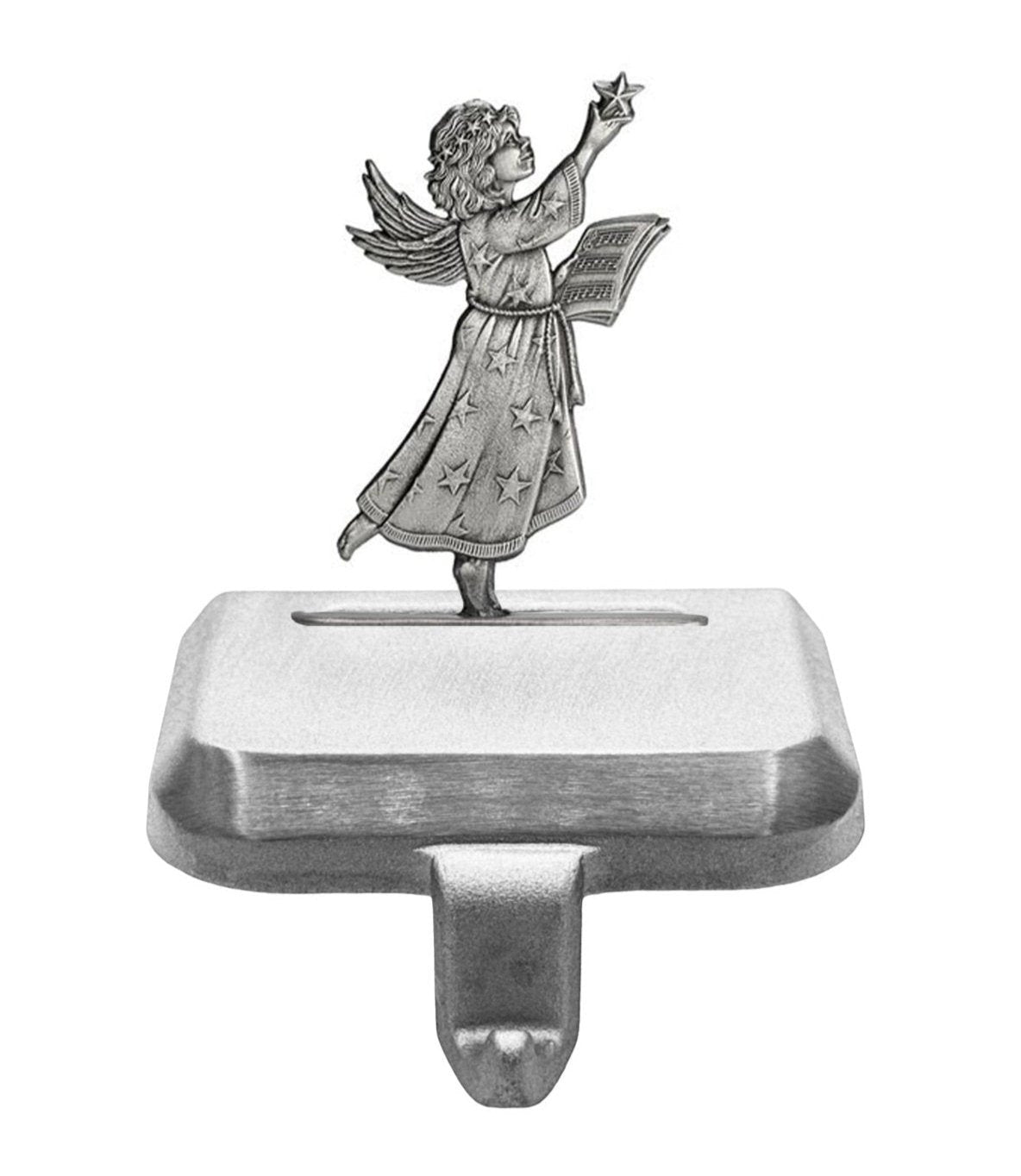 Angel with Music - Stocking or Basket Holder - Engravable