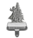 Load image into Gallery viewer, Angel with Christmas Tree - Stocking or Basket Holder - Engravable
