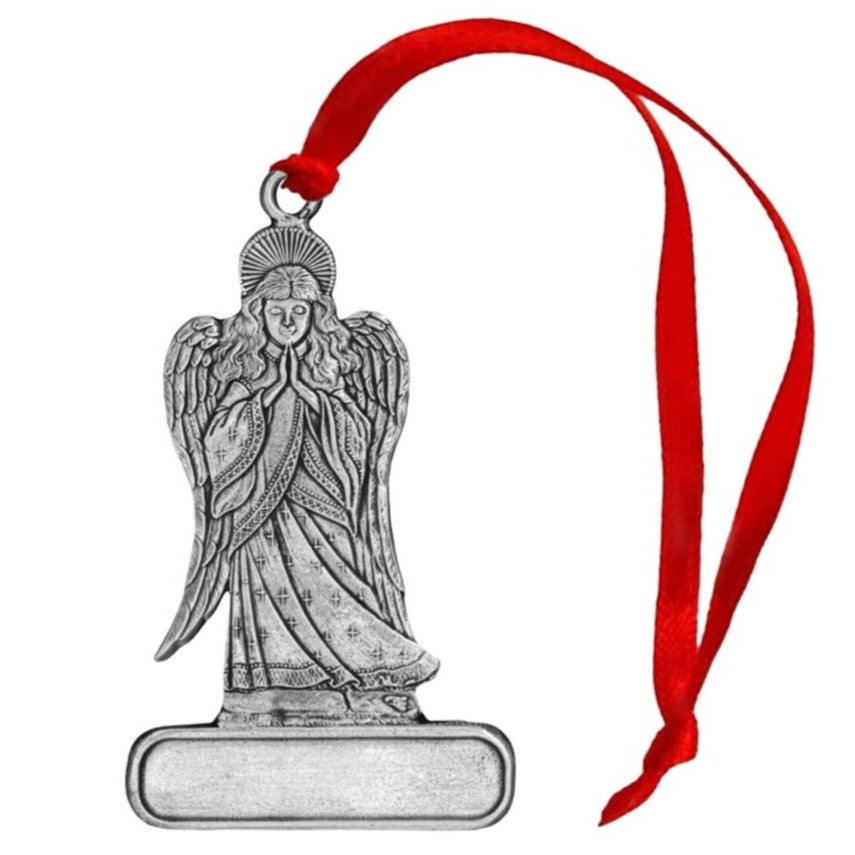 Angel Praying - Ornament - Engravable