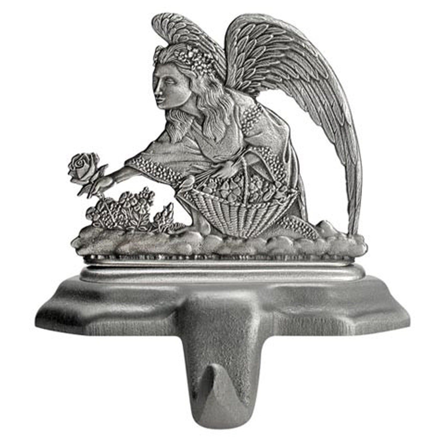 Angel Picking Roses - Stocking or Basket Holder