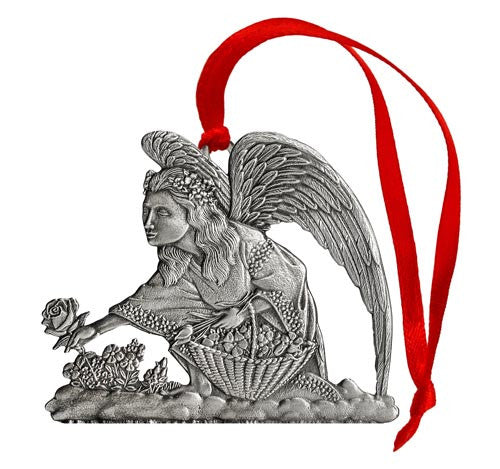 Angel Picking Roses - Ornament