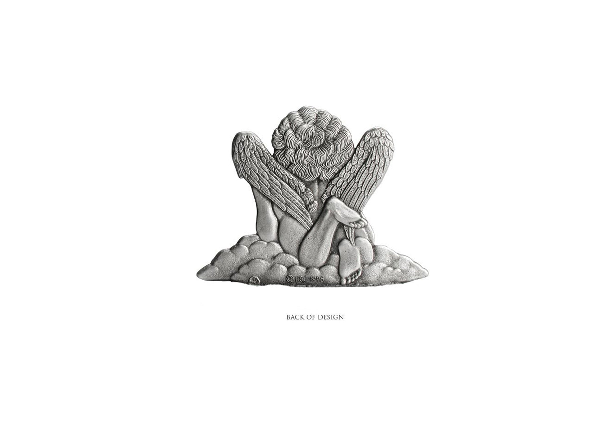 Michelangelo's Angel - Stocking or Basket Holder - Engravable