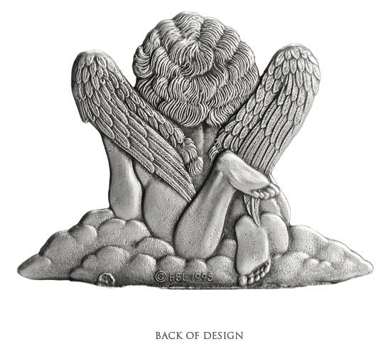 Michelangelo's Angel - Stocking or Basket Holder