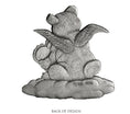 Load image into Gallery viewer, Bear Angel with Heart - Ornament
