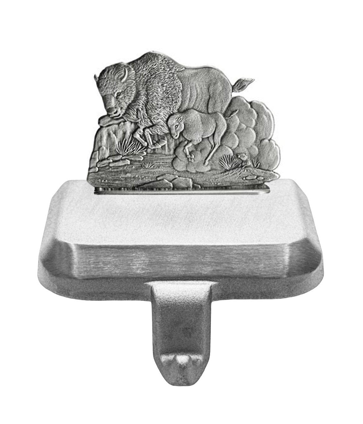 Buffalo - Stocking or Basket Holder - Engravable