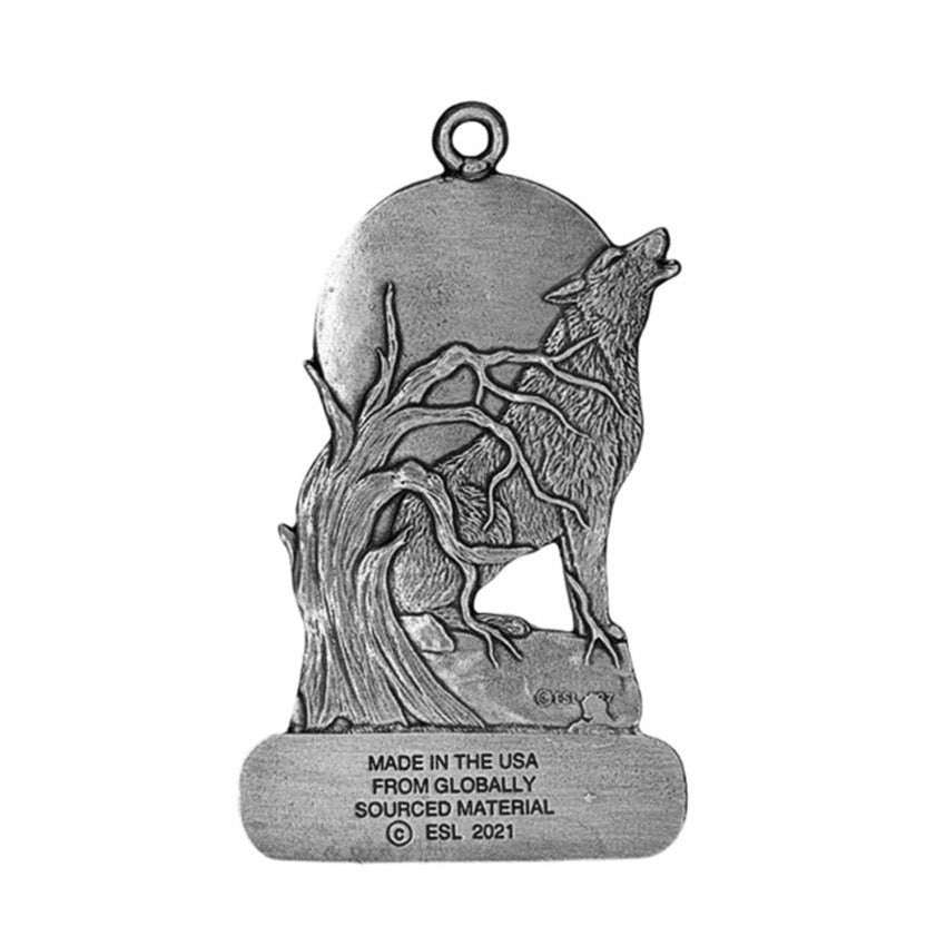 Wolf - Ornament - Engravable