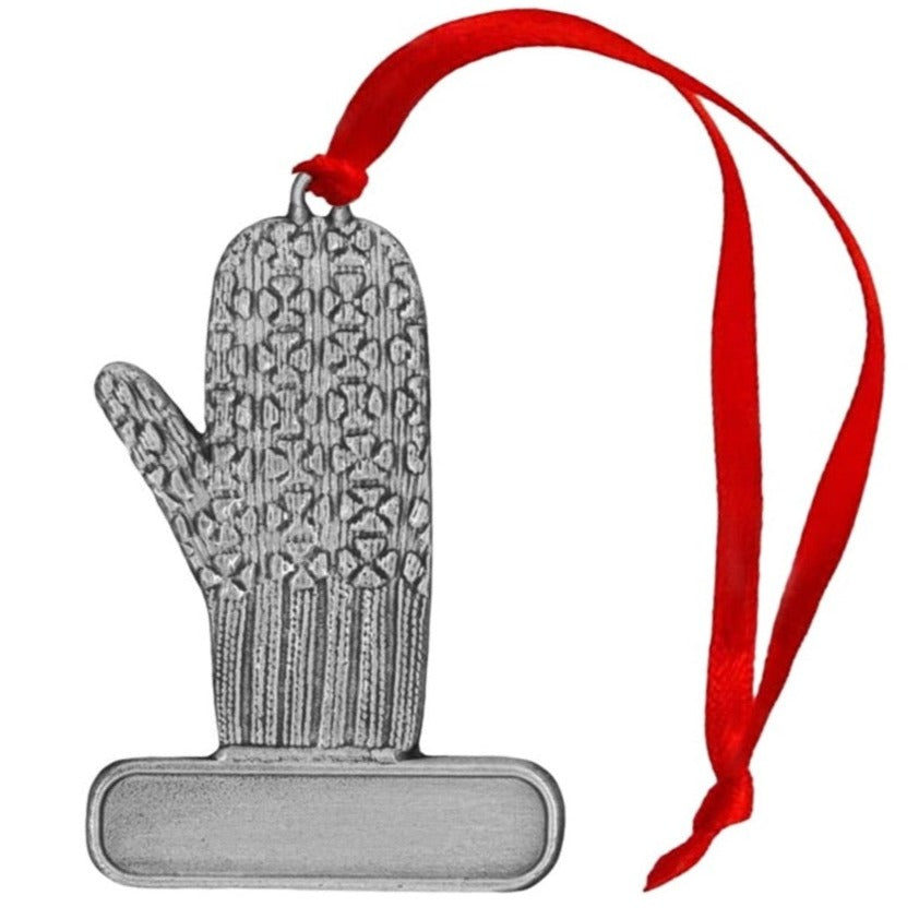 Mitten - Ornament - Engravable