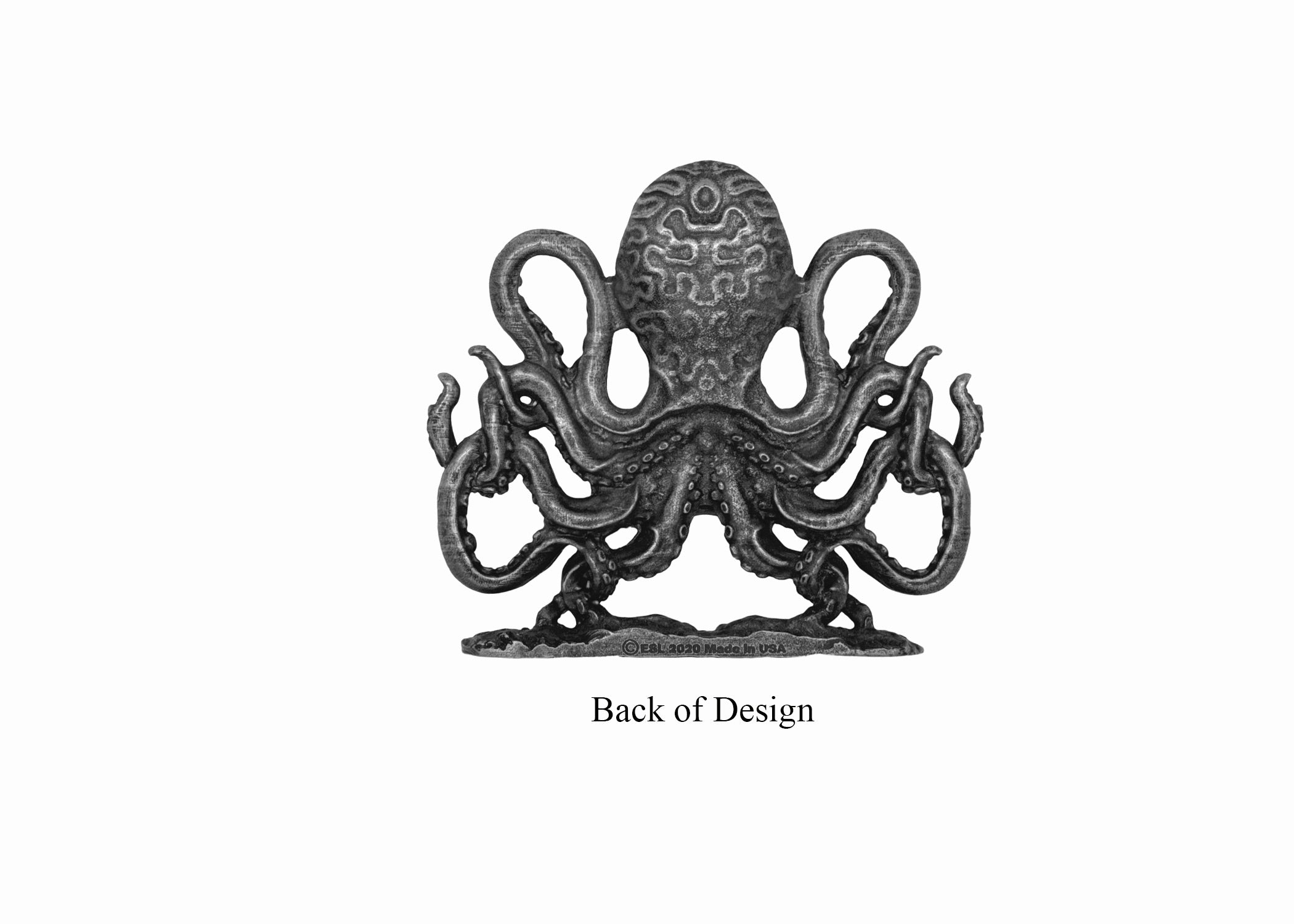 Octopus - Stocking or Basket Holder - Engravable