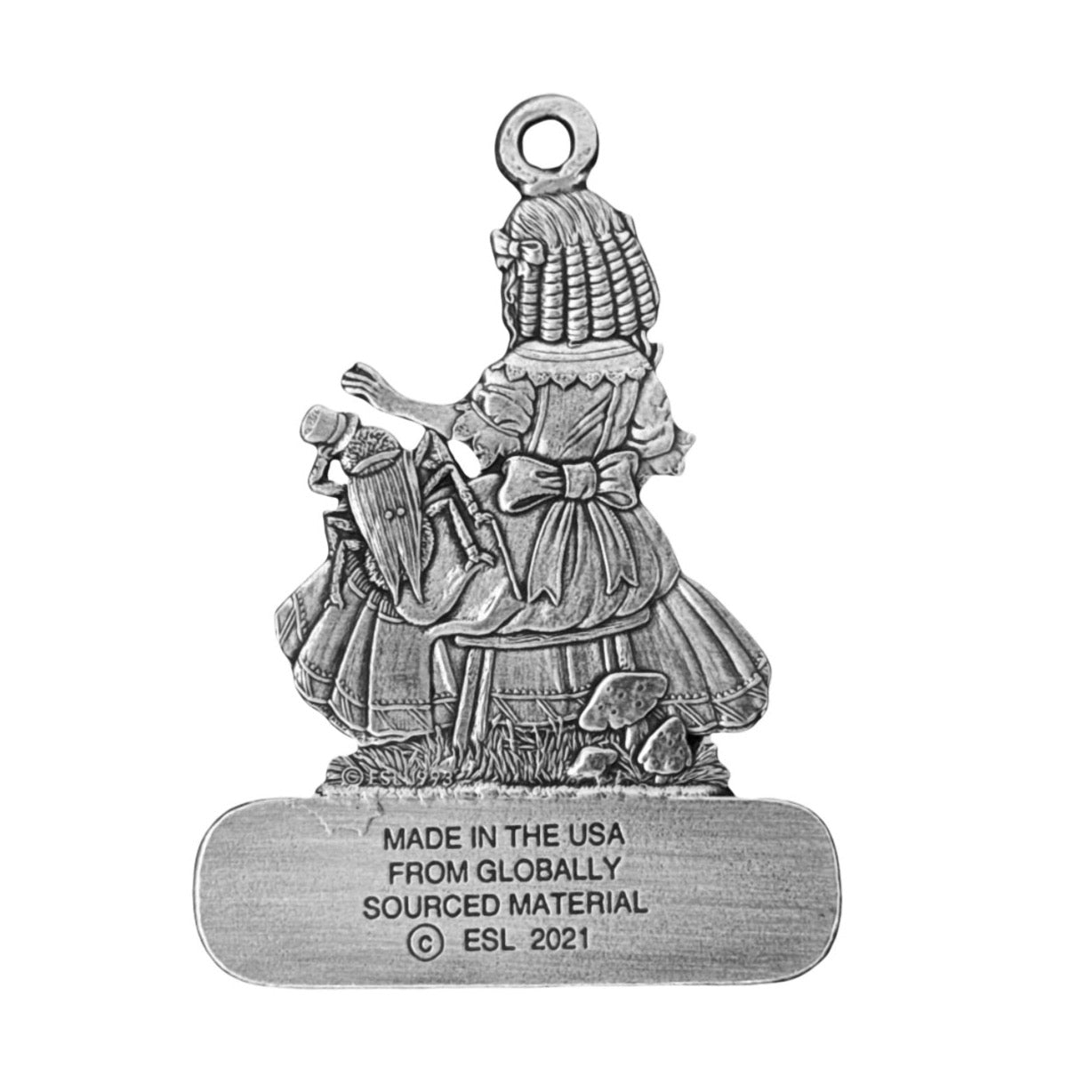 Little Miss Muffet - Ornament - Engravable