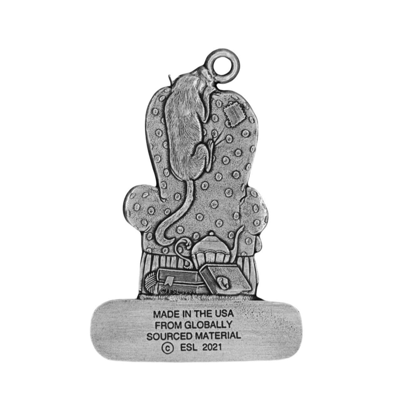 Girl Rag Doll - Ornament - Engravable