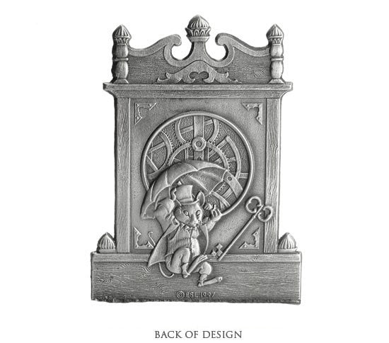 Hickory Dickory Dock - Stocking or Basket Holder - Engravable